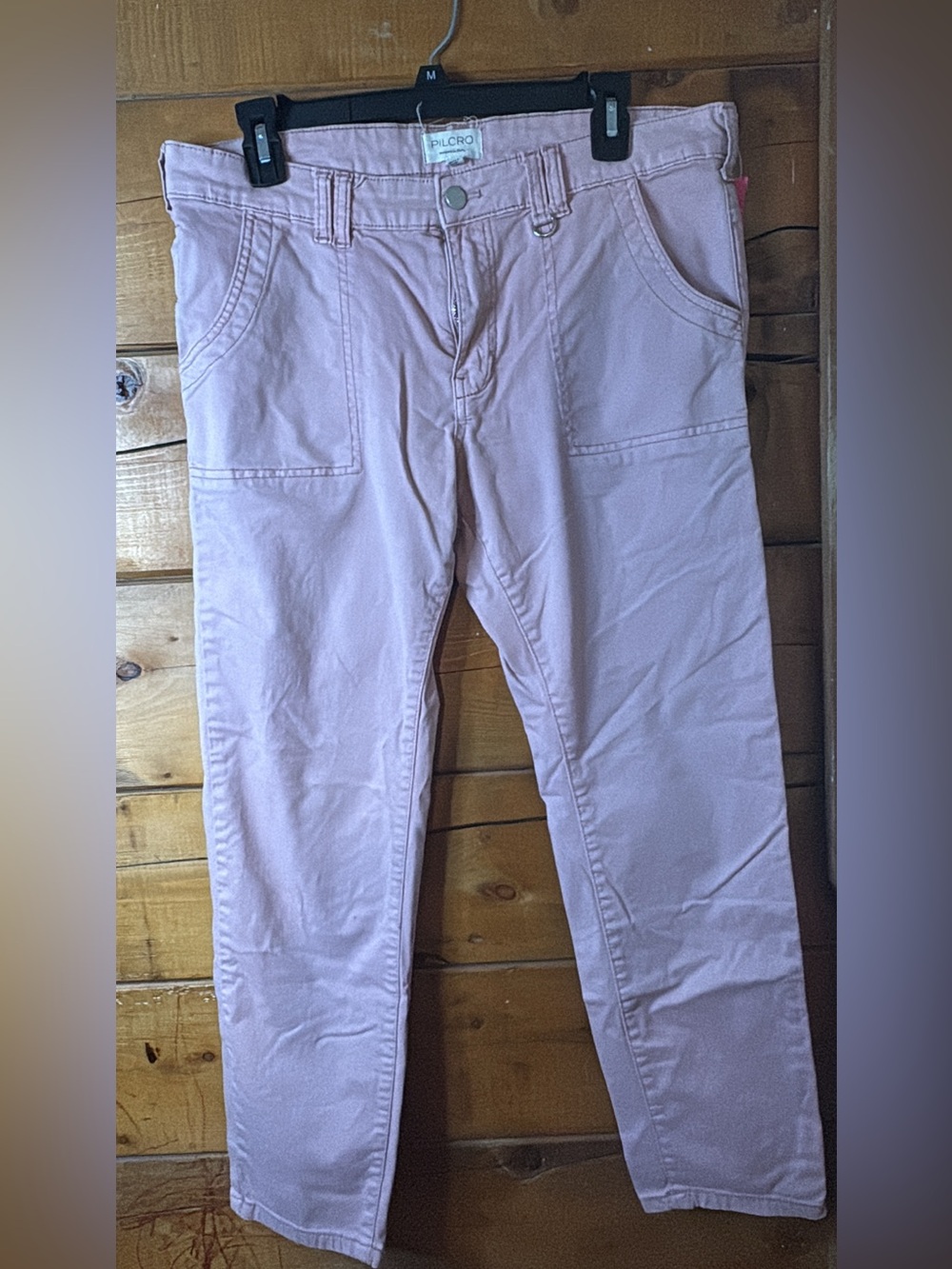 Pilcro Blush Pink Chino Tapered Pants size 30